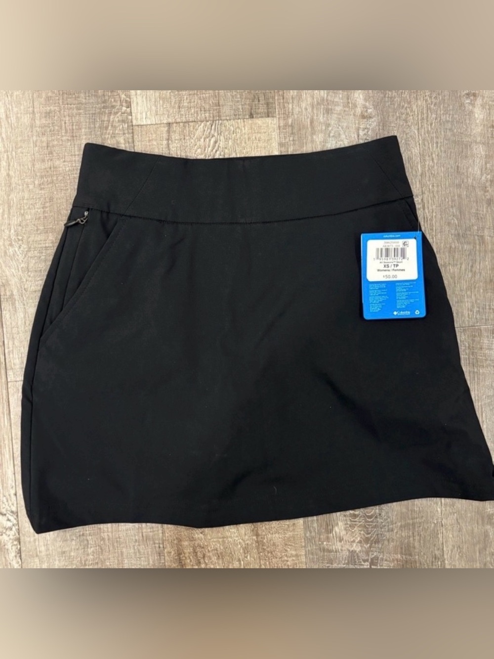 Columbia Black Athletic Skort